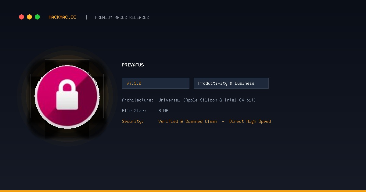 Privatus screenshot