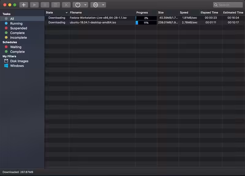 Progressive Downloader Captura 1