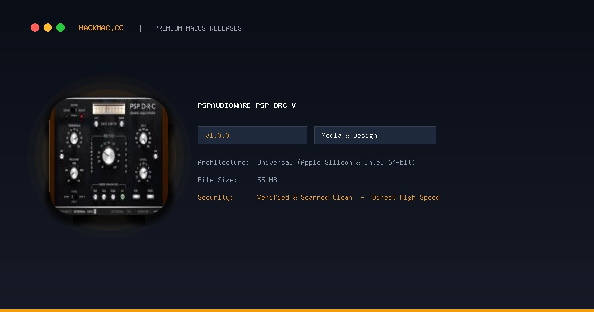 PSPaudioware PSP DRC v screenshot
