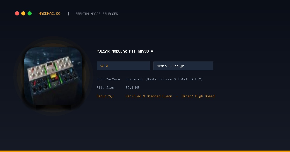 Pulsar Modular P11 Abyss v screenshot