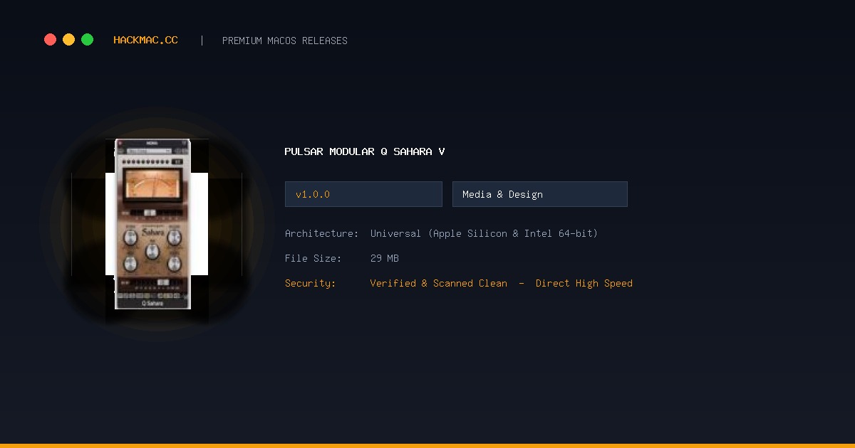 Pulsar Modular Q Sahara v screenshot