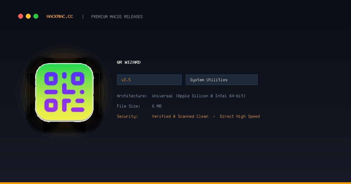QR Wizard screenshot