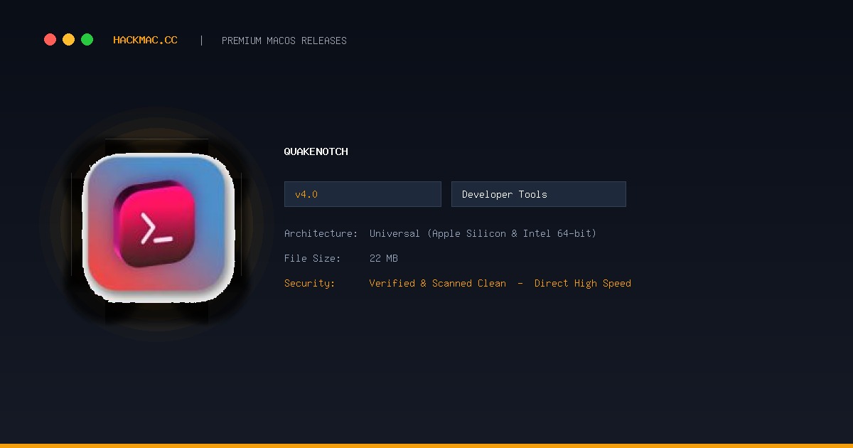 QuakeNotch screenshot