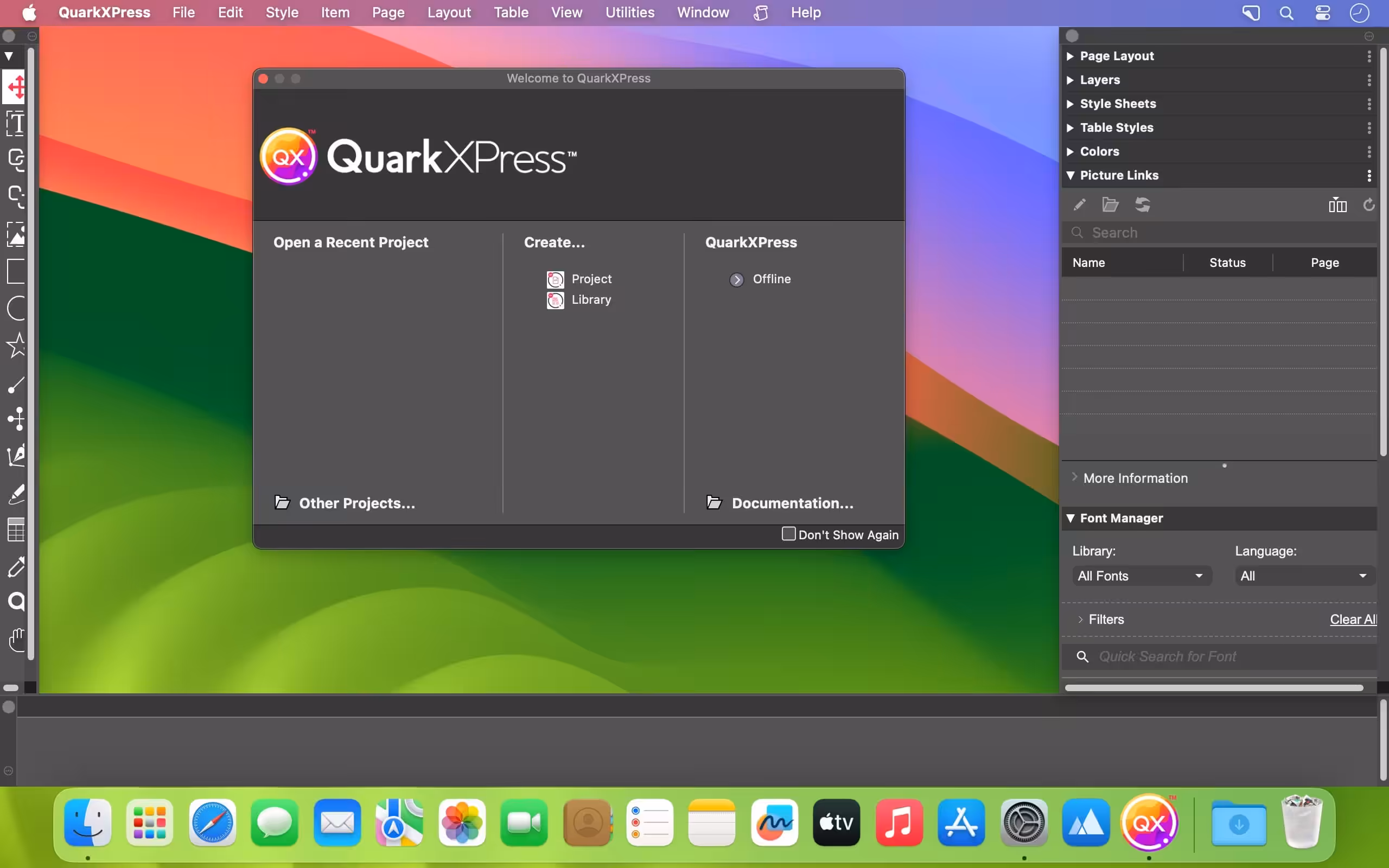 QuarkXPress 2024 Captura 3