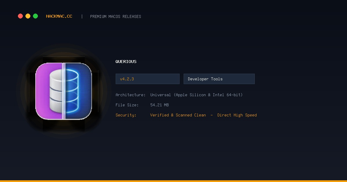 Querious screenshot
