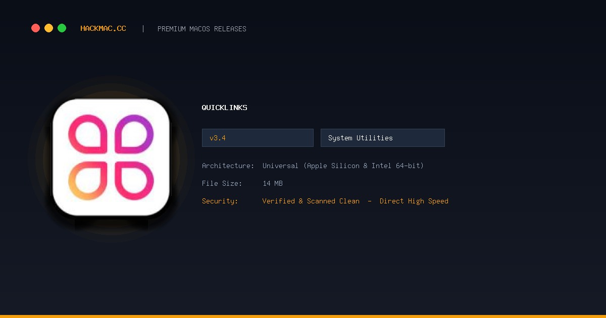 QuickLinks screenshot