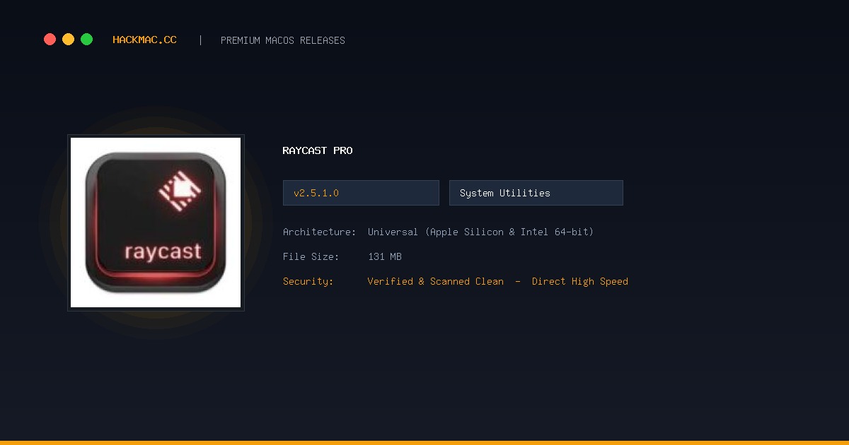 Raycast Pro screenshot