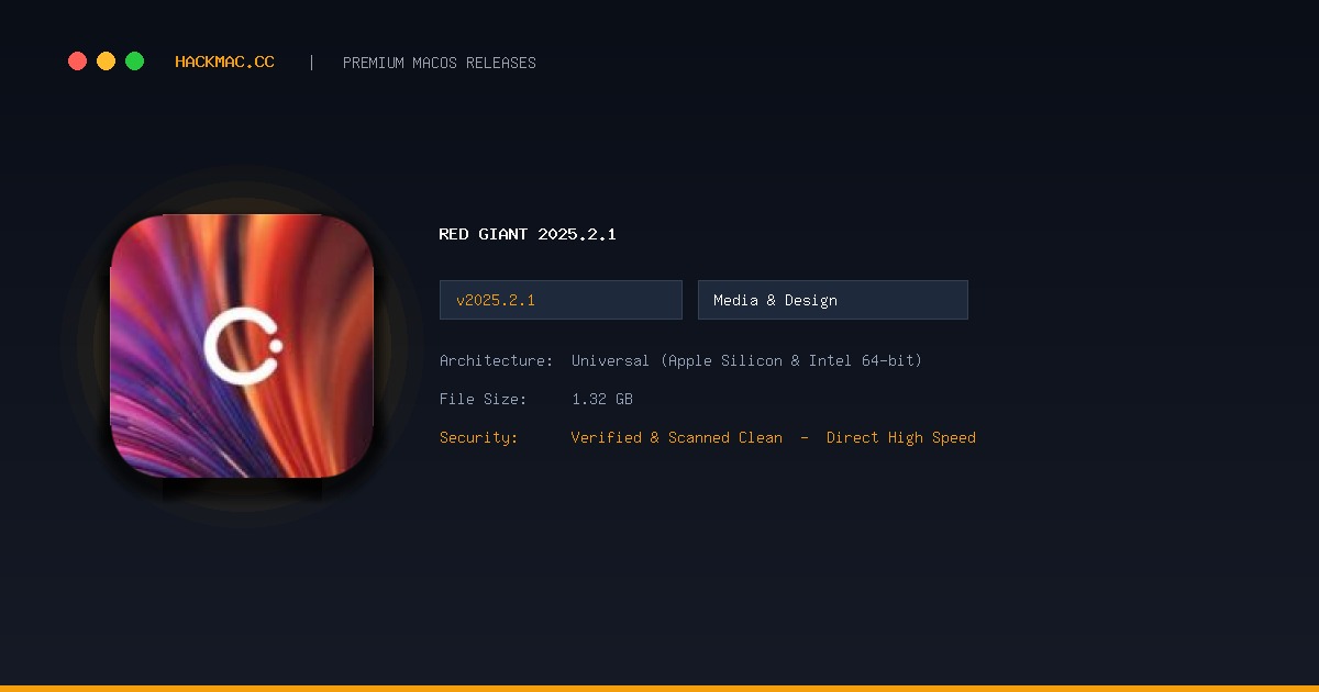 Red Giant 2025.2.1 screenshot