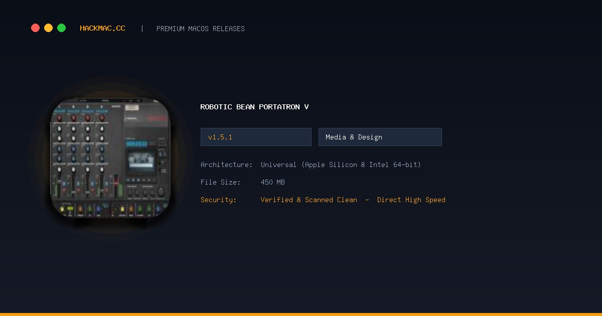 Robotic Bean Portatron v screenshot