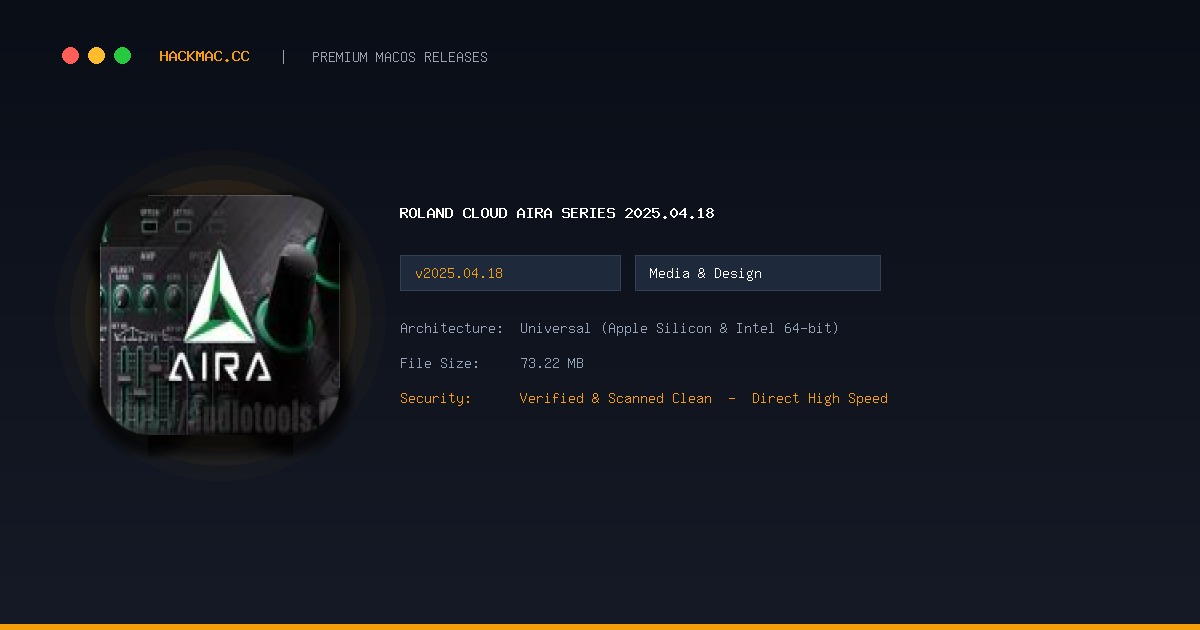 Roland Cloud AIRA Series 2025.04.18 screenshot