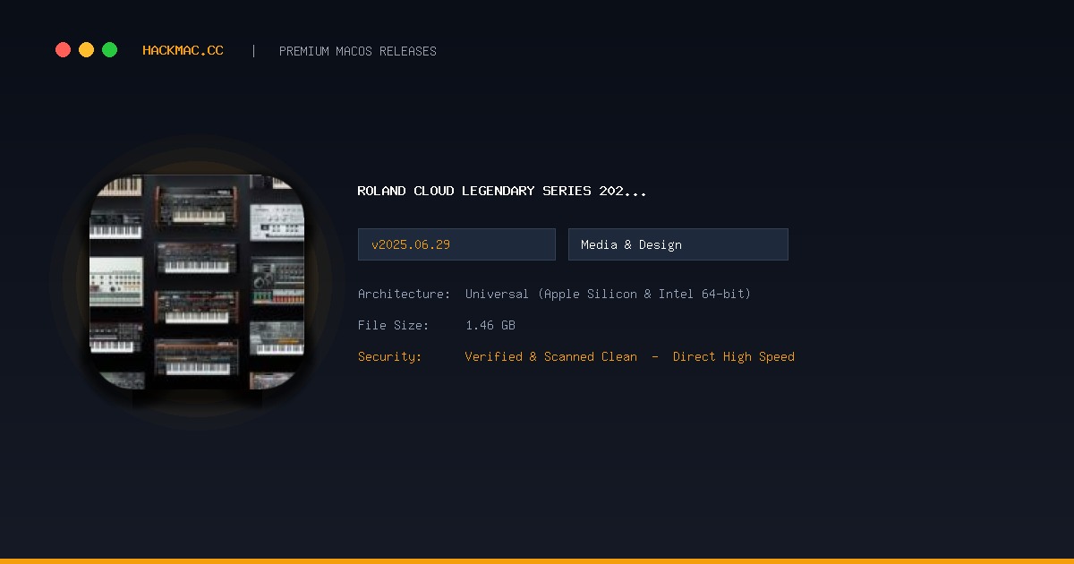 Roland Cloud Legendary Series 2025.06.29 screenshot