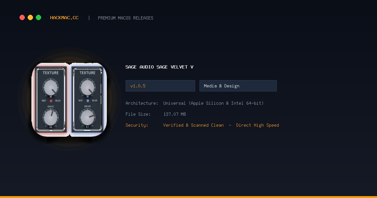 Sage Audio Sage Velvet v screenshot