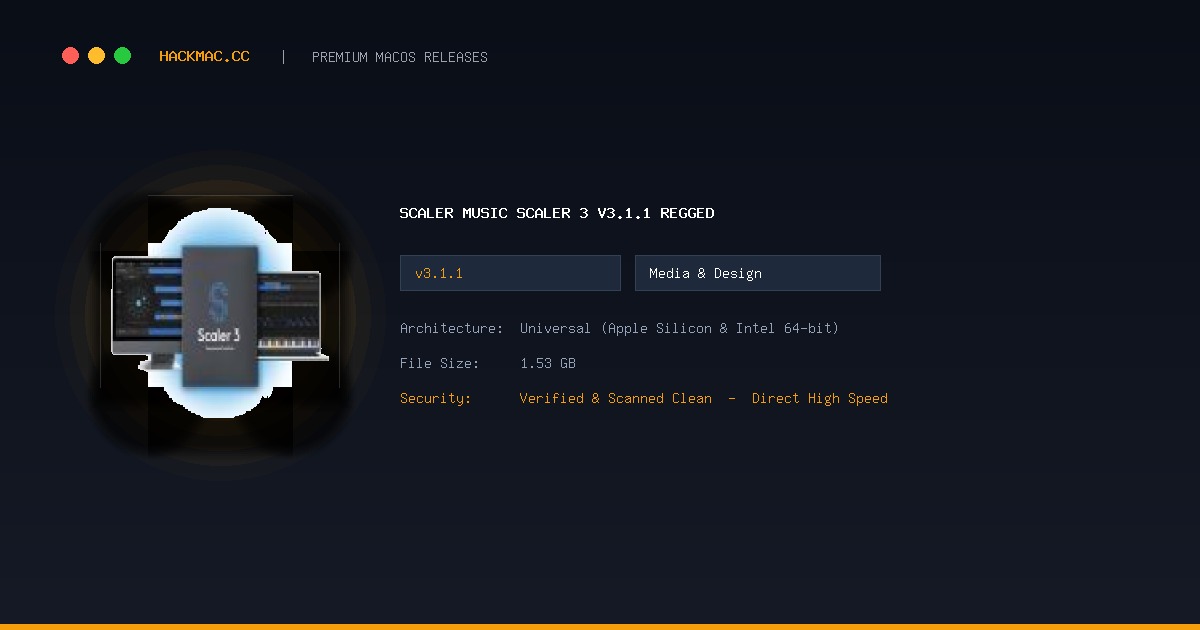 Scaler Music Scaler 3 v3.1.1 Regged screenshot