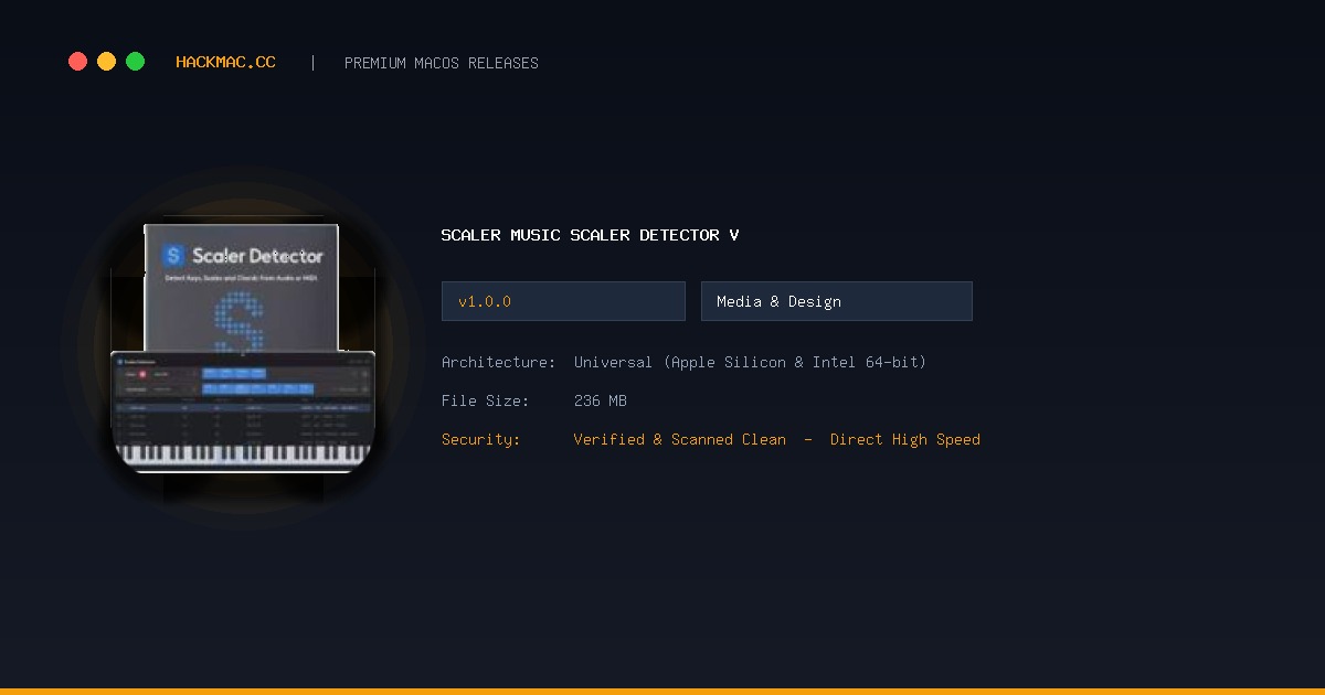 Scaler Music Scaler Detector v screenshot