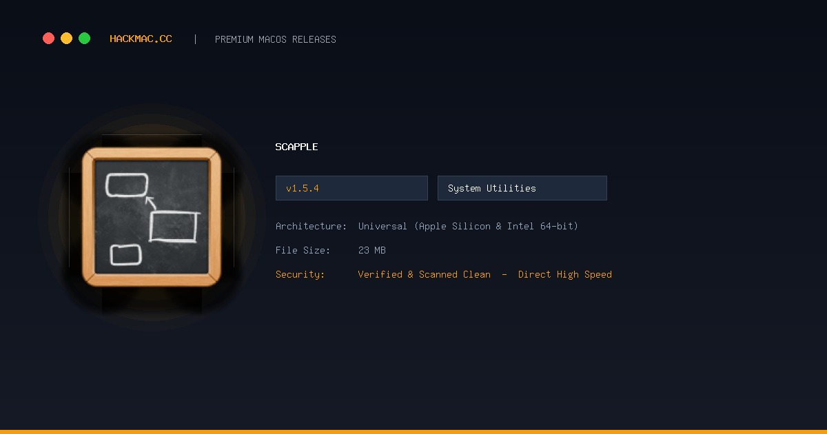 Scapple screenshot