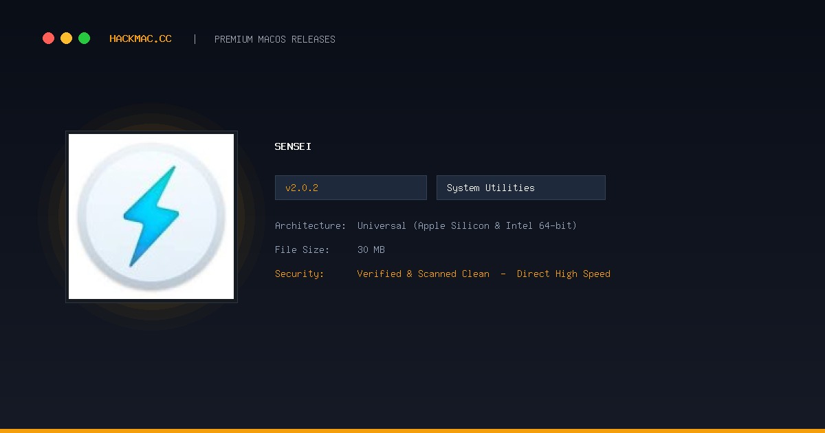 Sensei screenshot