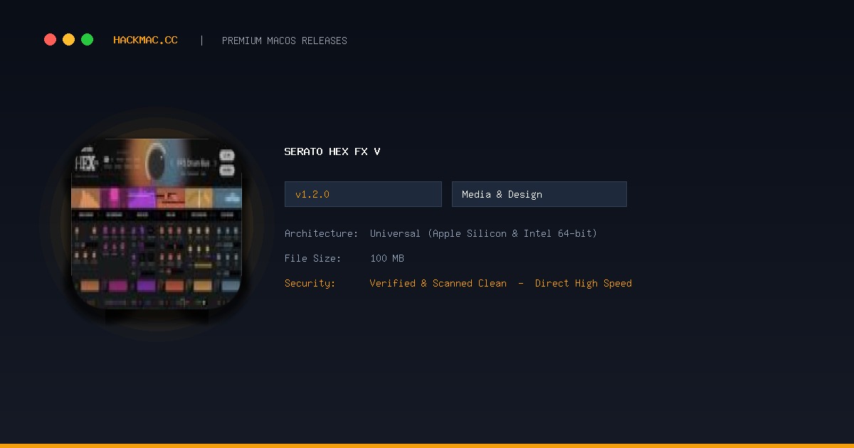 Serato Hex FX v screenshot