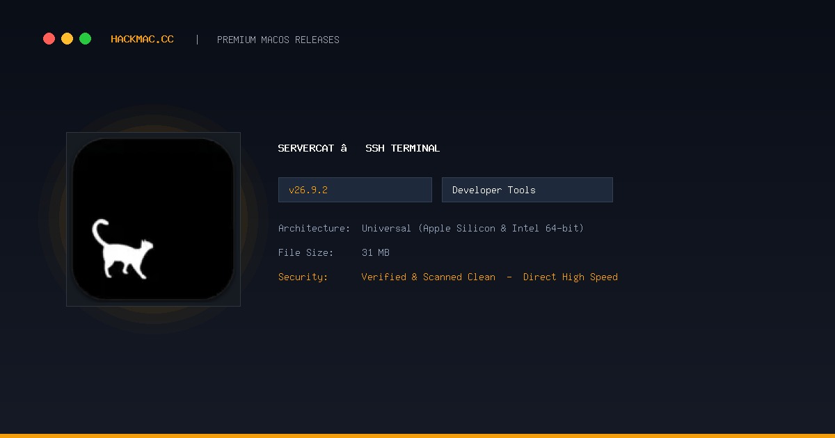 ServerCat – SSH Terminal screenshot