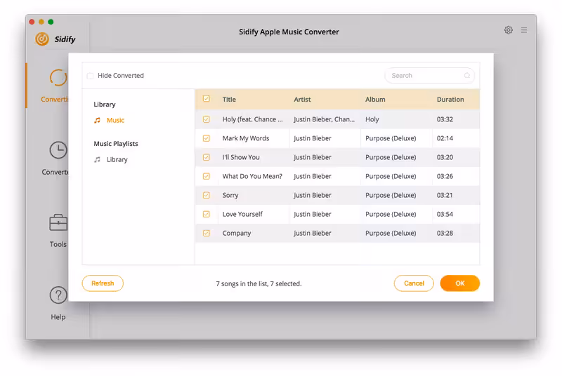 Sidify Apple Music Converter Captura 2