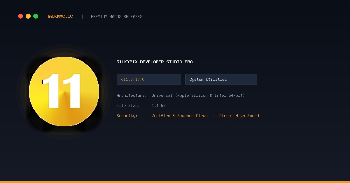 SILKYPIX Developer Studio Pro screenshot