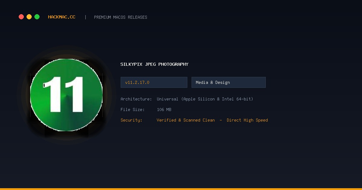 SILKYPIX JPEG Photography screenshot