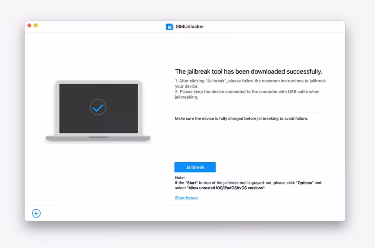 SIMUnlocker Captura 2