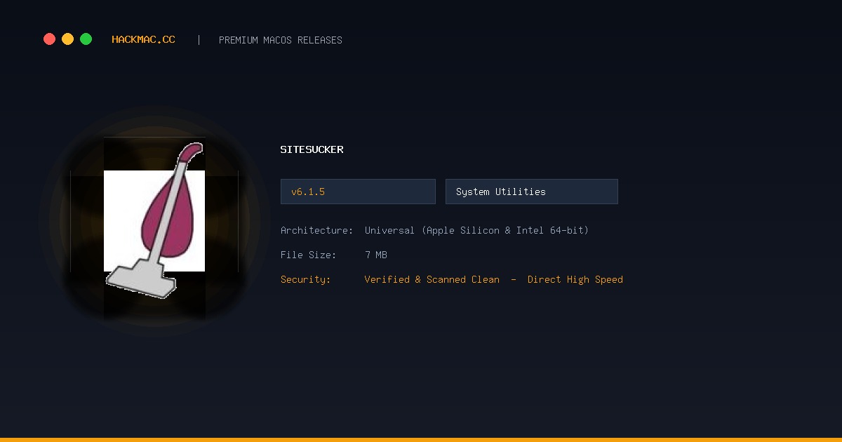 SiteSucker screenshot
