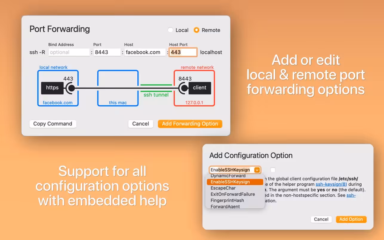 SSH Config Editor Pro Captura 1