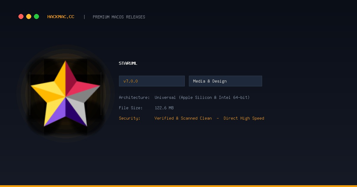 StarUML screenshot