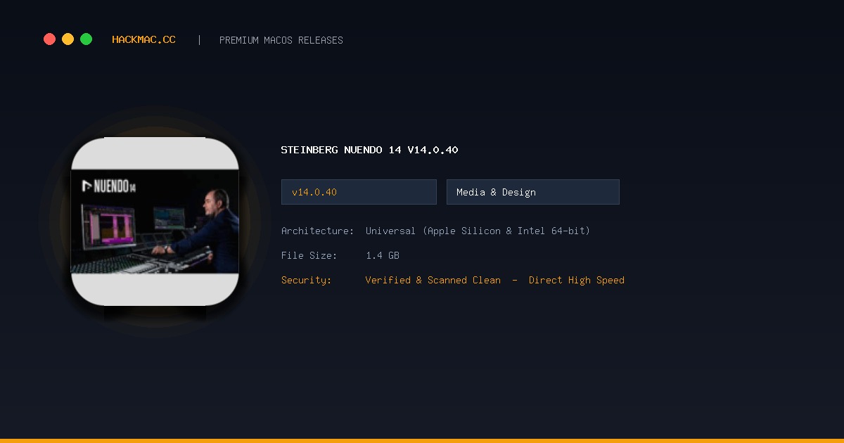 Steinberg Nuendo 14 v14.0.40 screenshot