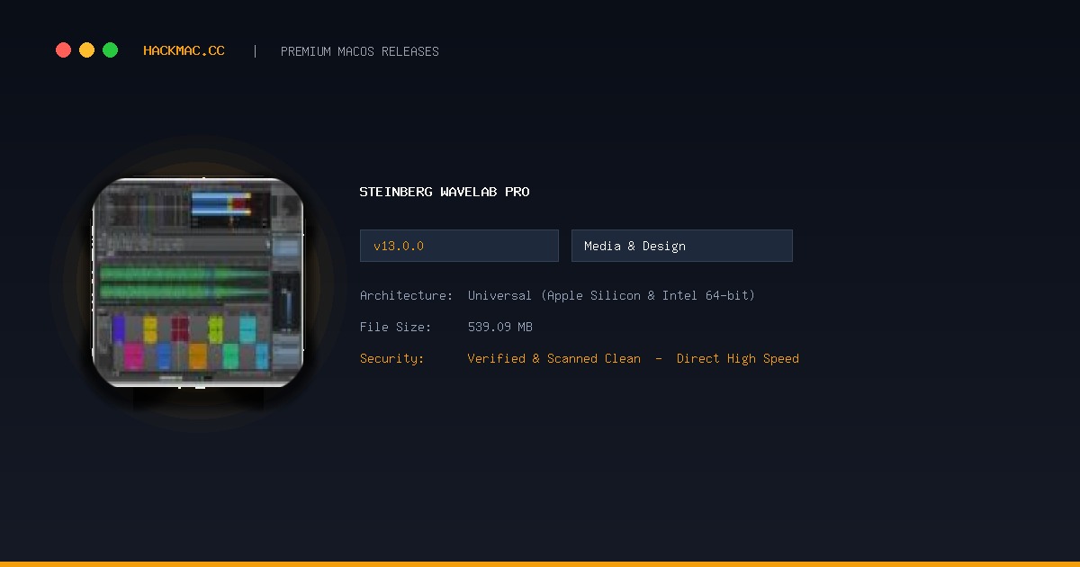 Steinberg WaveLab Pro screenshot