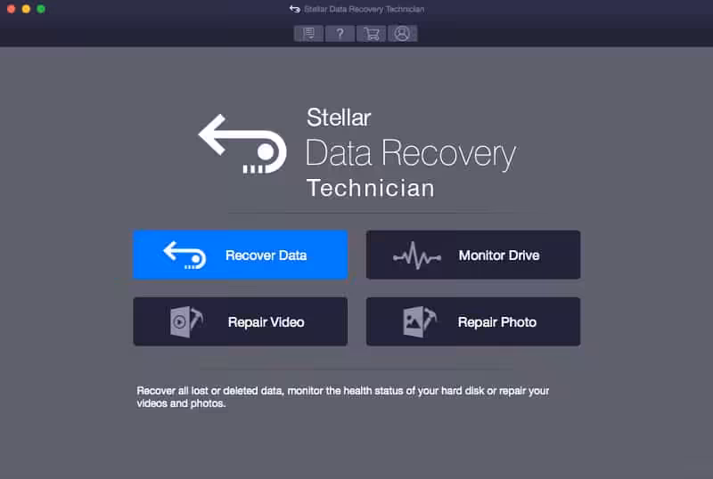 Stellar Data Recovery Technician Captura 1