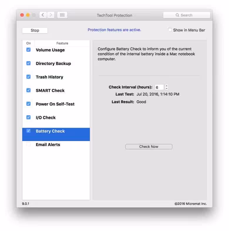 TechTool Pro Captura 1