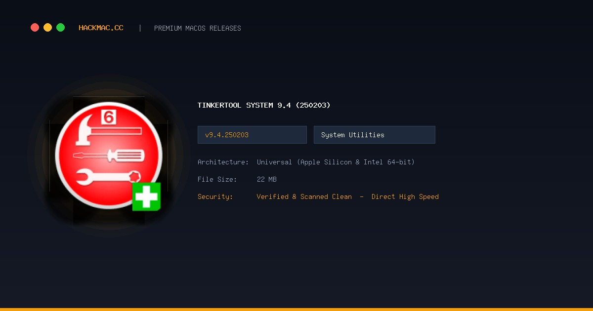 TinkerTool System 9.4 (250203) screenshot