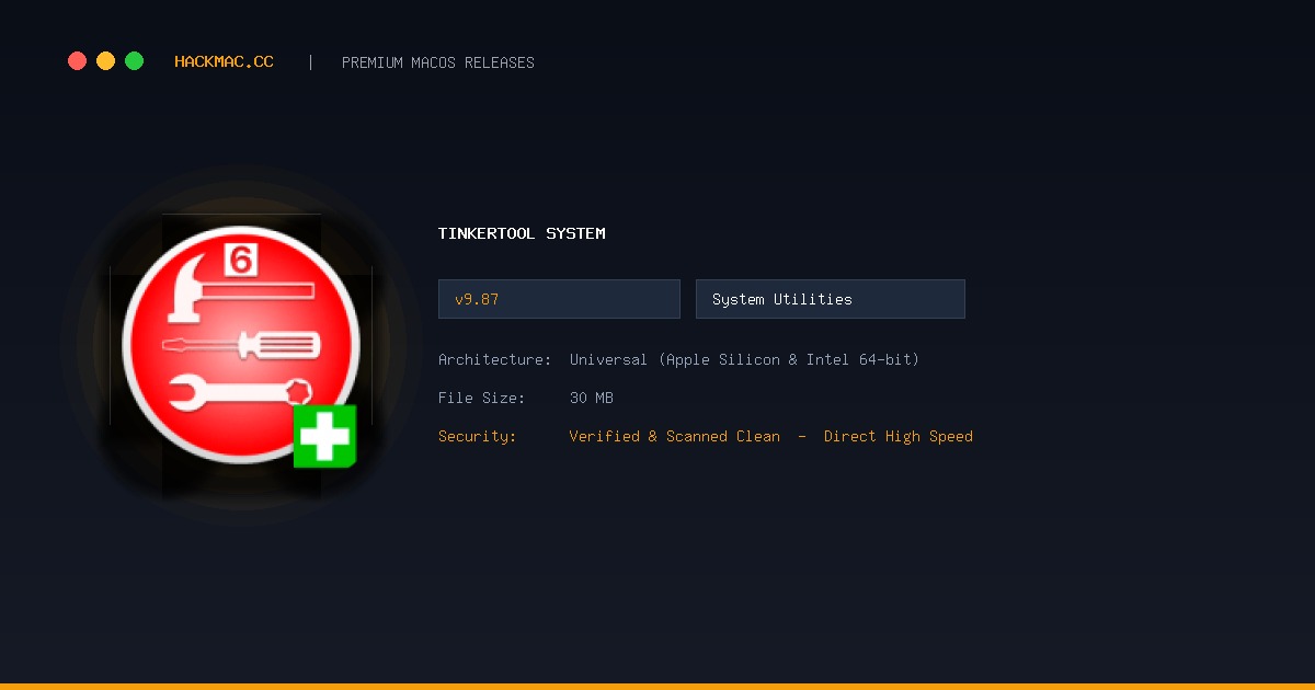 TinkerTool System screenshot