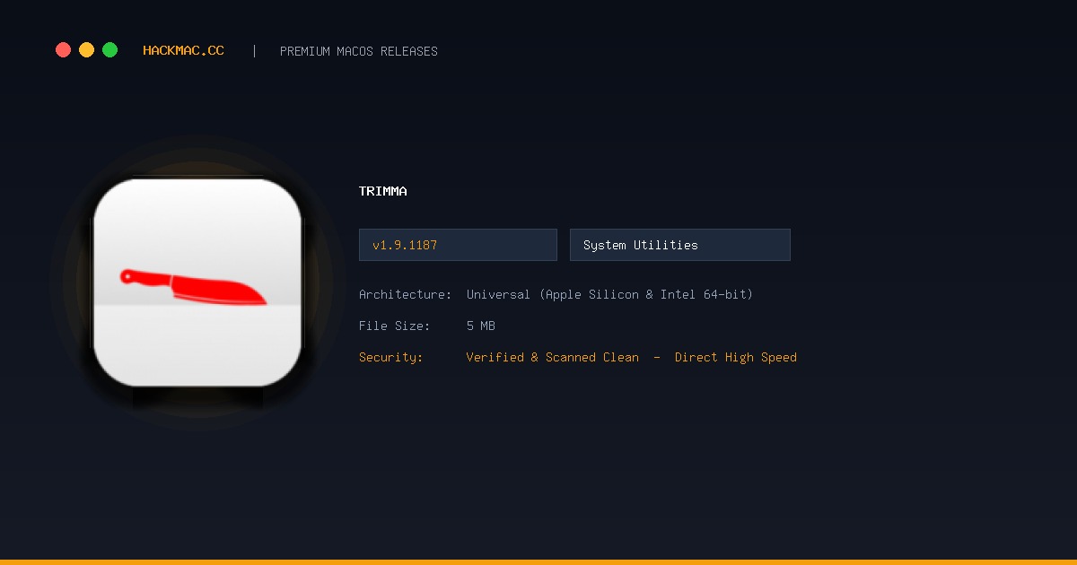 Trimma screenshot