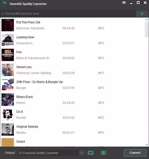 TunesKit Spotify Converter Captura 1