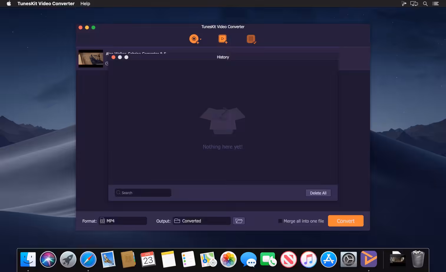 TunesKit Video Converter Captura 2