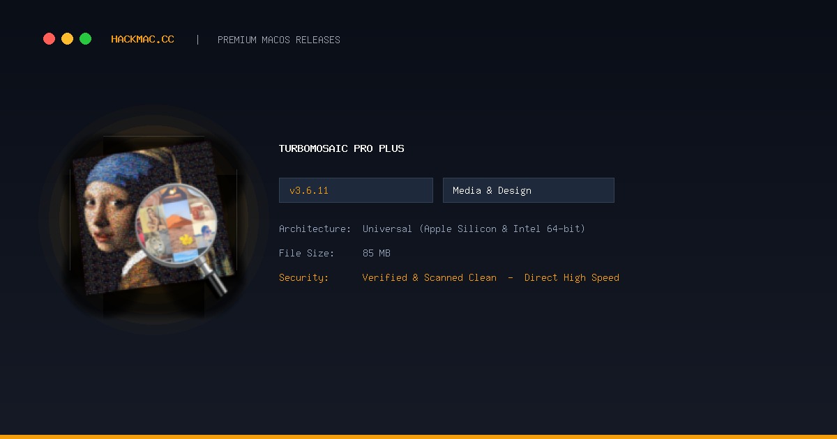 TurboMosaic Pro Plus screenshot