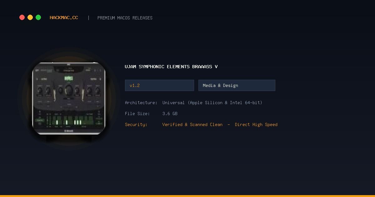 uJAM Symphonic Elements BRAAASS v screenshot