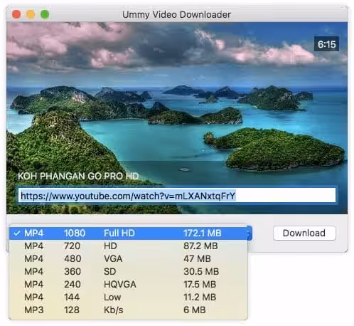 Ummy Video Downloader Captura 1