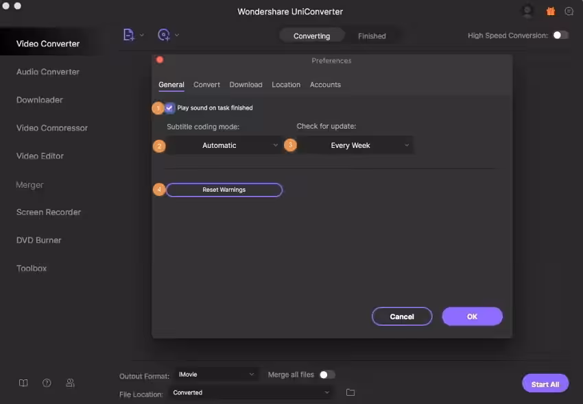Wondershare UniConverter Captura 2