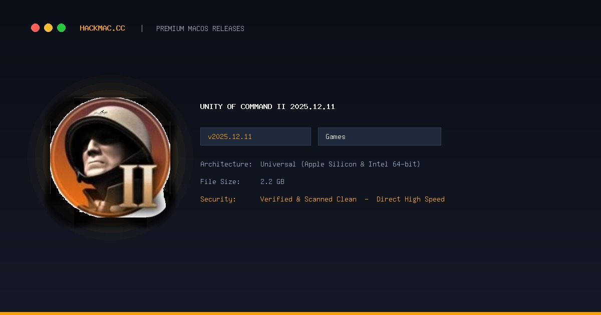 Unity of Command II 2025.12.11 screenshot