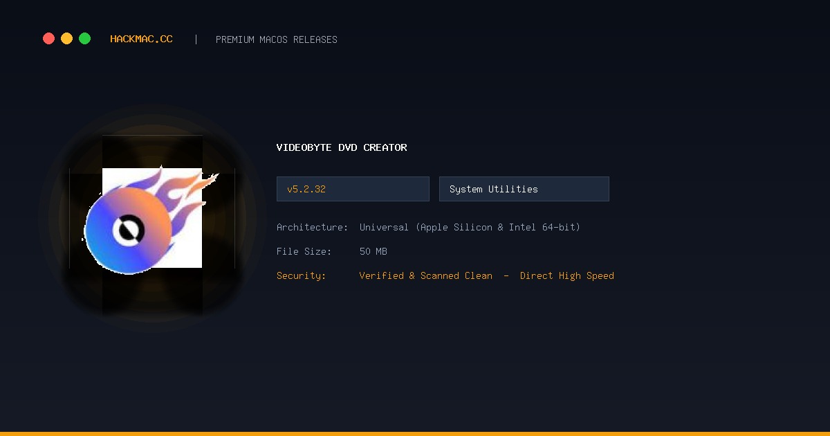 VideoByte DVD Creator screenshot