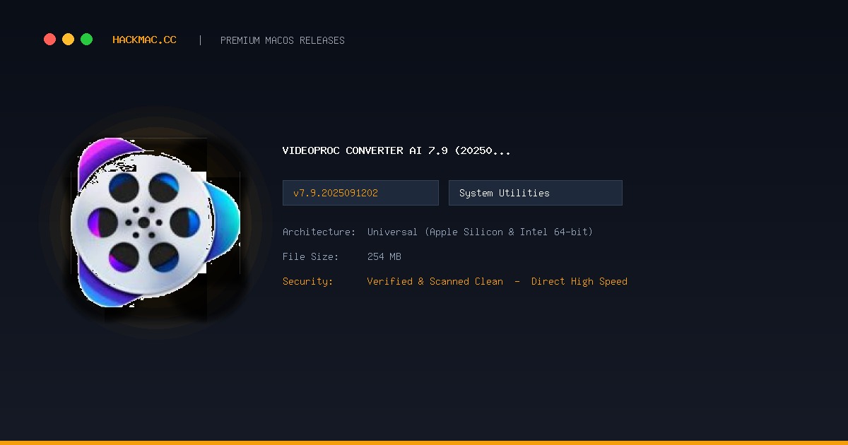 VideoProc Converter AI 7.9 (2025091202) screenshot