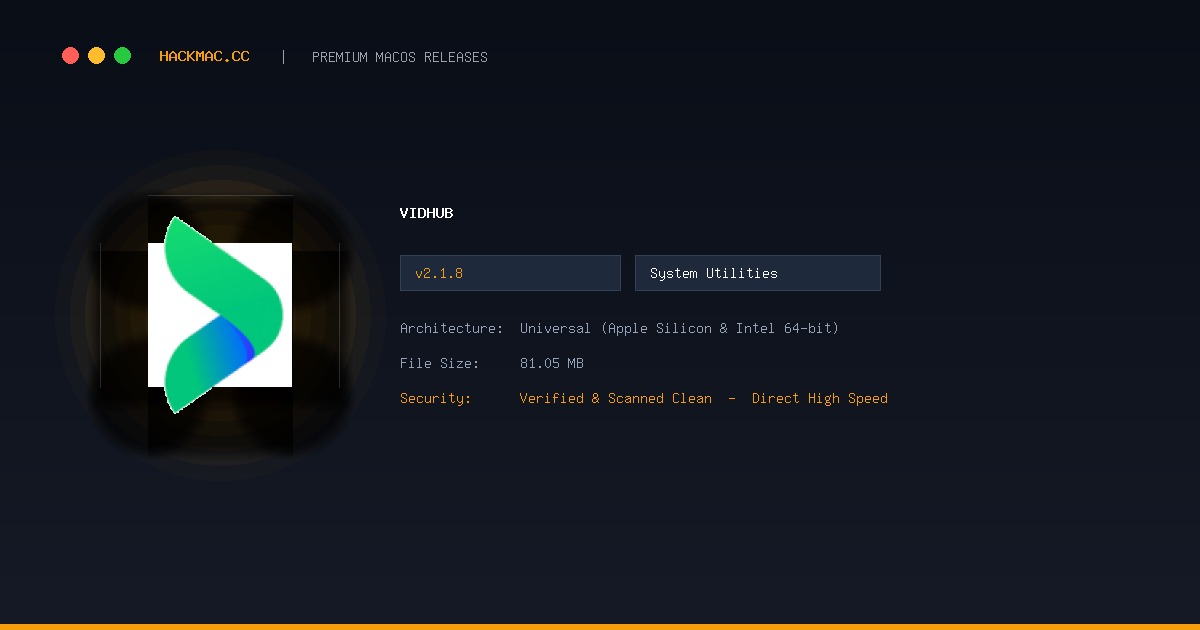VidHub screenshot