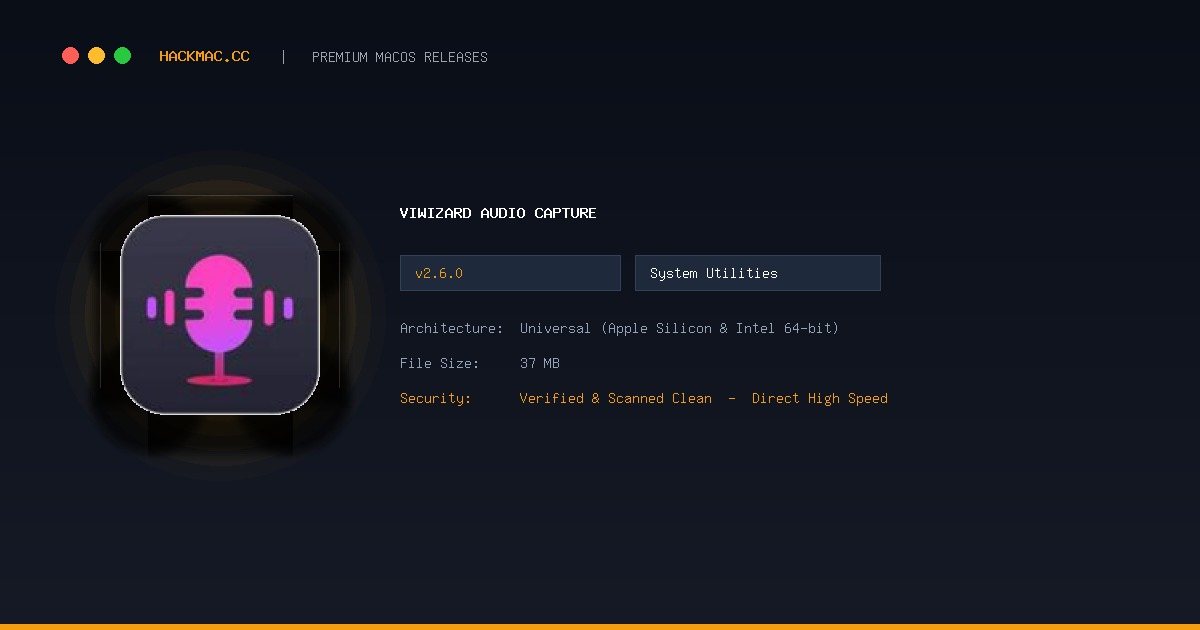 ViWizard Audio Capture screenshot