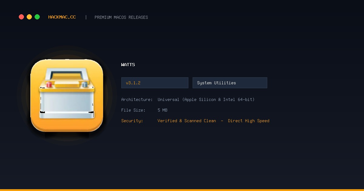 Watts screenshot