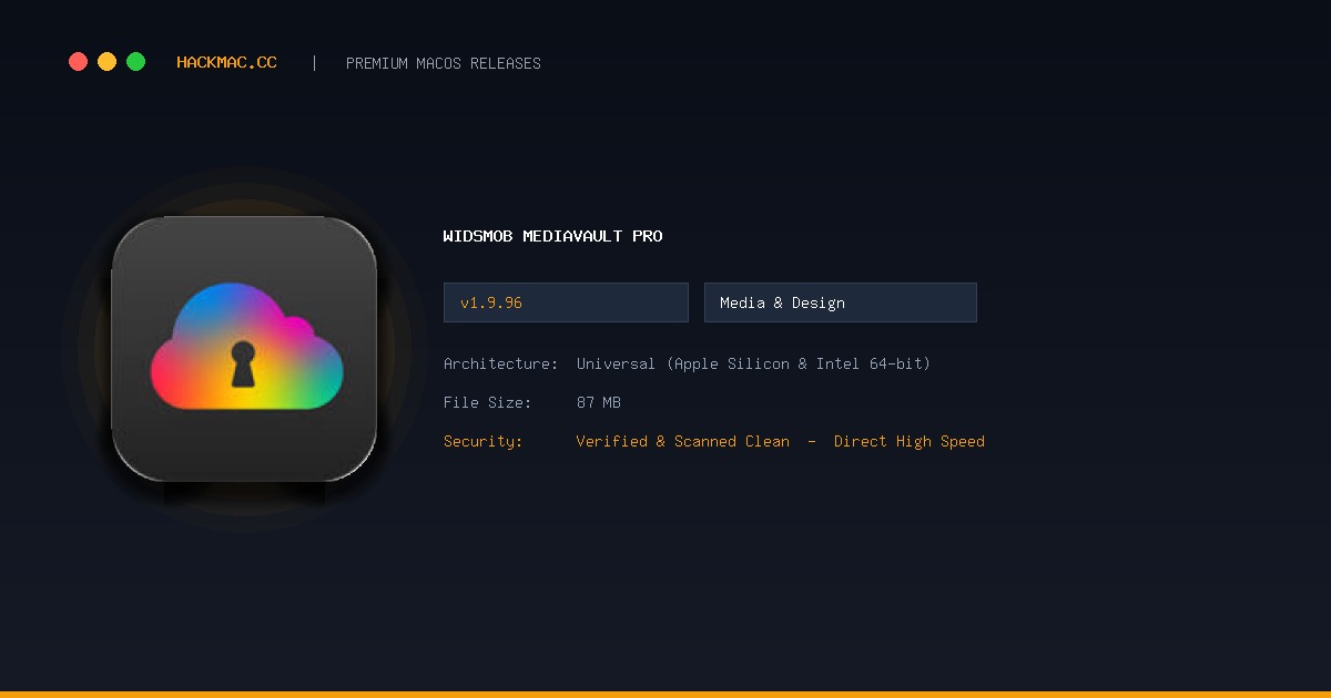 WidsMob MediaVault Pro screenshot