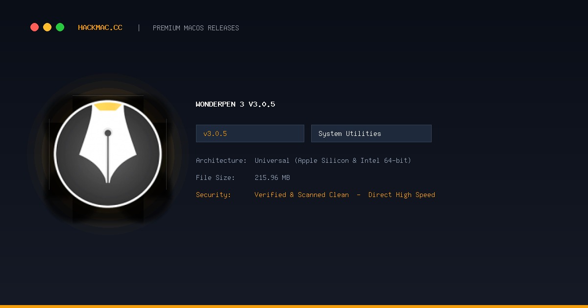 WonderPen 3 v3.0.5 screenshot